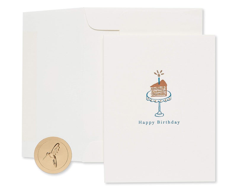 Papyrus Blank Birthday Card (Happy Birthday) - Image 1